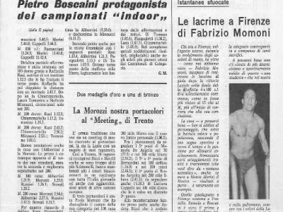 Momoni, Boscaini, Barelli e altri nostri Campioni