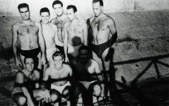 Squadra vincitrice dello scudetto del 1945