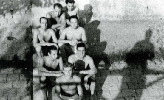 Squadra vincitrice dello scudetto del 1945