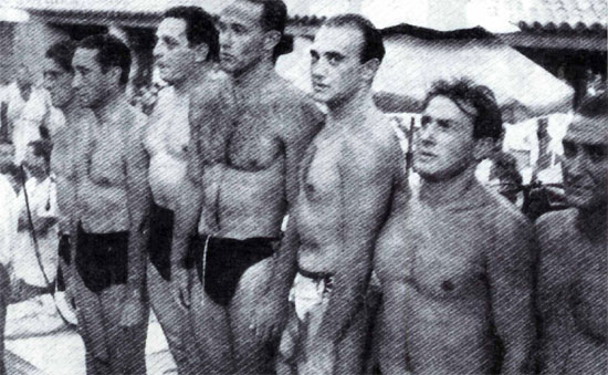 1947 – Podio Campionati Europei di Montecarlo
