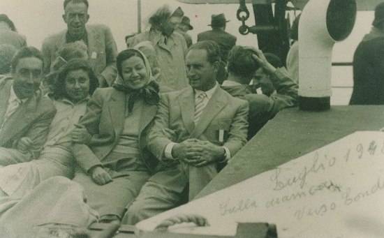 1948 – Nazionale imbarcata per le Olimpiadi di Londra