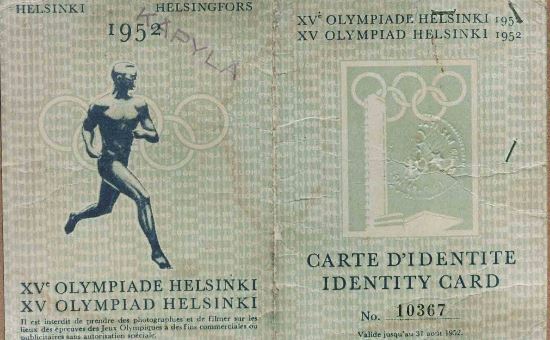 1952 – Olimpiadi di Helsinki