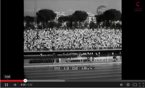 27/08/1959 – Torneo Internazionale di Nuoto inaugura lo Stadio del Nuoto
