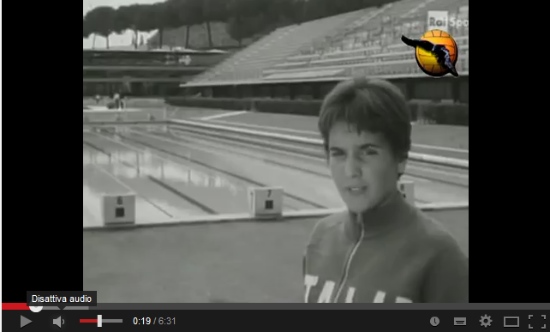 1960 – Presentazione impianti natatori dell’Olimpiadi di Roma