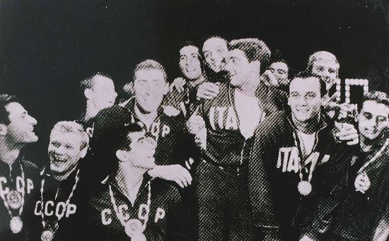 1960 Olimpiadi di Roma – Podio Pallanuoto