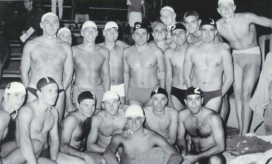 Atene 1961 – Incontro Panathinaikos – Lazio Nuoto