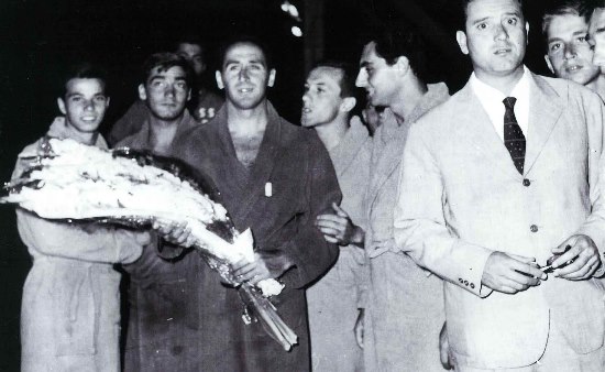 Atene 1961 – Incontro Panathinaikos – Lazio Nuoto