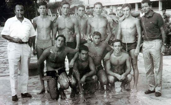 Prato, agosto 1964 – SS Lazio Nuoto vincitrice del Camp. Italiano Juniores