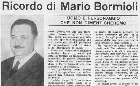 Notiziario SS Lazio Nuoto, copertina numero di maggio 1968.