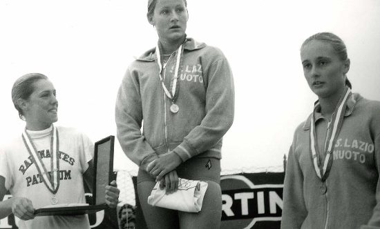 Anni 70 – Campionati Italiani 100 m Delfino