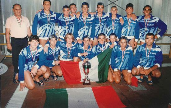 1997 – Formazione Campione Italiana Allievi