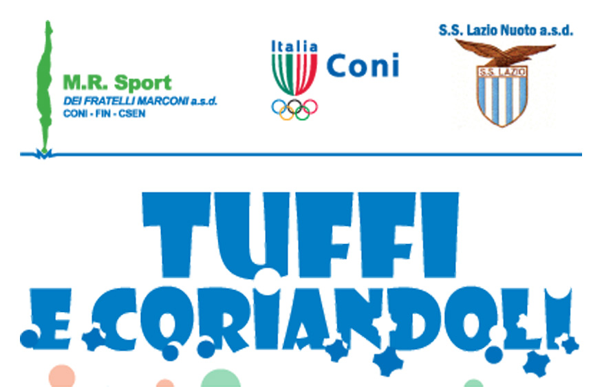 Tuffi e coriandoli