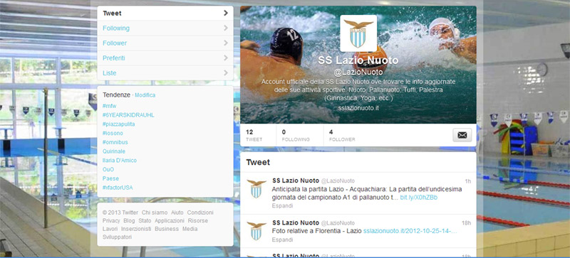 Anche le Aquile “Cinguettano” !