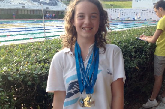 4 Ori per Giorgia Ricca ai Regionali di Nuoto