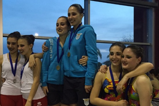 Sirenette biancocelesti vincenti ai  Campionati Regionali