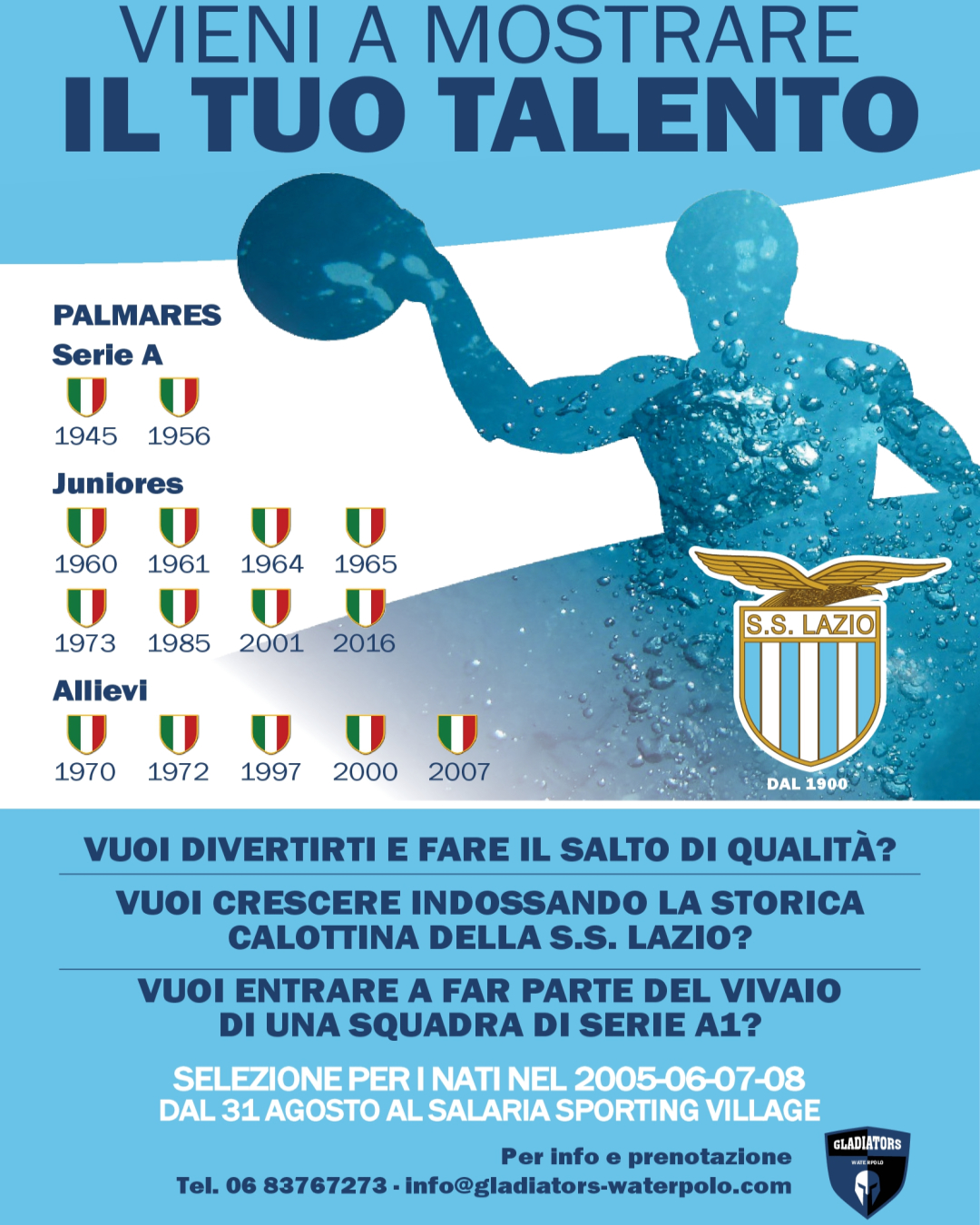 SELEZIONI GIOVANILI