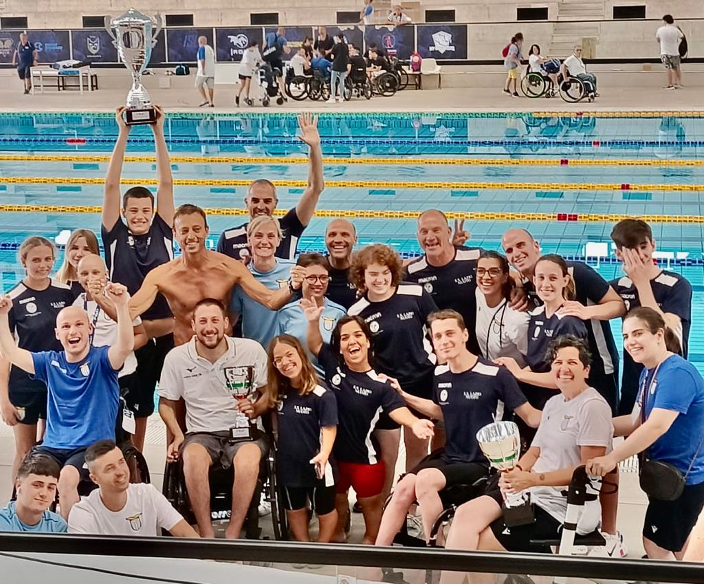 Campioni! Una storica Lazio Nuoto ai campionati FINP