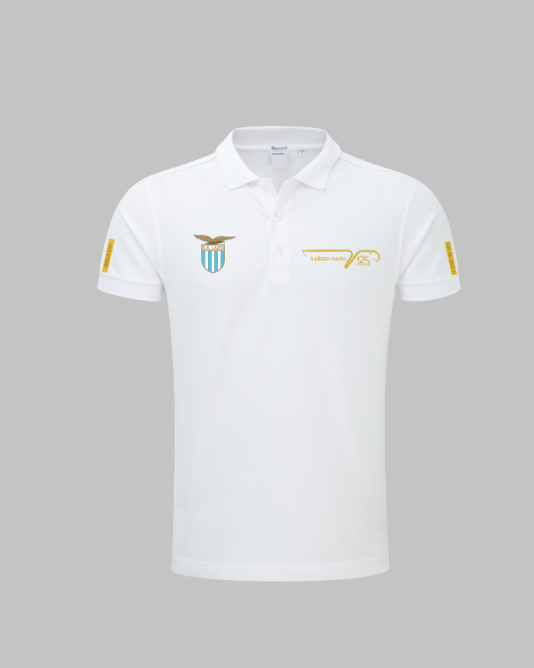 Polo Piquet S.S. Lazio Nuoto 125° Anniversario Special Edition