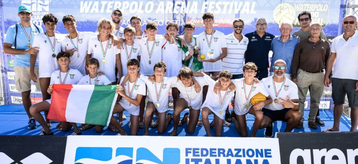 Non c’è due senza tre: la Lazio Nuoto è Campione d’Italia Ragazzi!